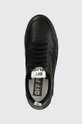 μαύρο Δερμάτινα αθλητικά παπούτσια Off Play ROMA