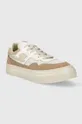 Stepney Workers Club leather sneakers Pearl S-Strike Suede Mix white