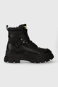 Buffalo pantofi Aspha Com1 cu snur negru 1400009.BLK