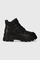 Buffalo trapery Aspha Com Mid tekstylny czarny 1400052.BLK