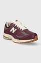 New Balance sneakers din piele 2002 M2002RVH burgundia AW23