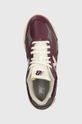 burgundské Kožené sneakers boty New Balance 2002