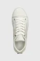 white Neil Barett leather sneakers DURAN