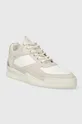 Filling Pieces sneakersy skórzane Low Top Panelled szary