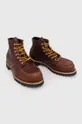 Red Wing leather shoes Roughneck Moc Toe brown