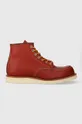 red Red Wing leather shoes 6-INCH Classic Moc Toe Men’s