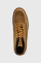 beige Red Wing suede shoes 6-INCH Classic Moc Toe