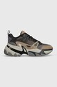 Michael Kors sneakers Nick piele multicolor 42F0PEFS1Q.200