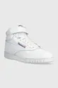 Δερμάτινα αθλητικά παπούτσια Reebok EX-O-FIT Hi λευκό