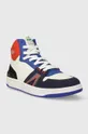 Lacoste sneakers in pelle L001 Leather Colorblock High-Top multicolore