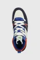 πολύχρωμο Δερμάτινα αθλητικά παπούτσια Lacoste L001 Leather Colorblock High-Top