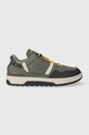 Кроссовки Lacoste T-Clip Winter Textile Outdoor синтетический зелёный 46SMA0087
