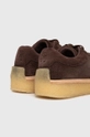 Scarpe ClarksOriginals sneakers in camoscio Sandford 26173372 marrone