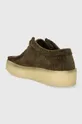 Clarks Originals pantofi Wallabee Cup Gamba: Material textil, Piele naturala Interiorul: Piele naturala Talpa: Material sintetic