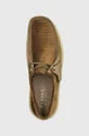 brown Clarks shoes Wallabee Cup