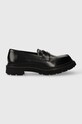 ADIEU leather loafers Type 159 casual black 159