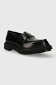 Δερμάτινα μοκασίνια ADIEU Type 159 159 μαύρο AW23