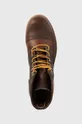 brown Red Wing leather shoes Iron Ranger Traction Tred