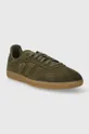 Semišové sneakers boty adidas Originals zelená