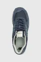 blu navy New Balance sneakers 574