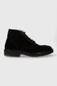 Astorflex suede shoes NUVOFLEX suede black NUVOFLEX.001.900