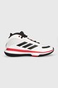 Αθλητικά παπούτσια adidas Performance Bounce Legends συνθετικό λευκό IE9277