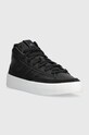 adidas trampki skórzane IG0437 czarny AW23