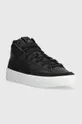 adidas bőr sneaker fekete