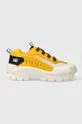 żółty Caterpillar sneakersy skórzane INTRUDER Unisex