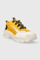 Caterpillar sneakers in pelle INTRUDER P111294 giallo AW23