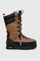 UGG śniegowce Shasta Boot Tall tekstylny brązowy 1145310.CHE