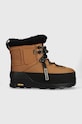 Зимние сапоги UGG Shasta Boot Mid кожа коричневый 1145311.CHE