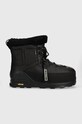 Зимние сапоги UGG Shasta Boot Mid кожа чёрный 1151870.BLK