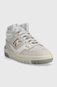 New Balance sneakersy BB650RGG szary AW23