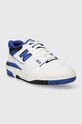 Kožené tenisky New Balance BB550SN1 BB550SN1 bílá AW23