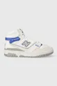 white New Balance sneakers BB650RWI Unisex
