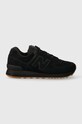 Αθλητικά New Balance U574NBB απομίμηση σουέτ μαύρο U574NBB