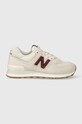 Tenisky New Balance U574NOW imitace semiše šedá U574NOW