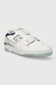 Шкіряні кросівки New Balance BB550WCA білий
