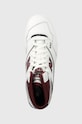 Kožené tenisky New Balance BB650RCH biela BB650RCH