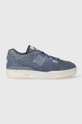 modra Superge iz semiša New Balance BB550PHC Unisex