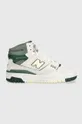 white New Balance suede sneakers BB650RVG Unisex