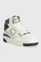 Σουέτ αθλητικά παπούτσια New Balance BB650RVG λευκό