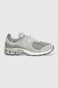New Balance sportcipő M22RXJ velúr bőr szürke M2002RXJ