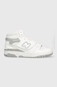 New Balance leather sneakers BB650RVW textile white BB650RVW