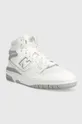 Шкіряні кросівки New Balance BB650RVW білий