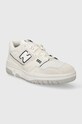 Δερμάτινα αθλητικά παπούτσια New Balance BB550PRB BB550PRB λευκό AW23