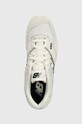 Δερμάτινα αθλητικά παπούτσια New Balance BB550PRB λευκό BB550PRB