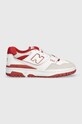 New Balance sneakers 550 textil alb BB550STF