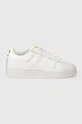 white adidas Originals leather sneakers Superstar Unisex